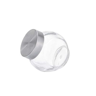 China Glass Food Bottle 50ml 100ml circular transparent can be placed diagonally circular transparent can be placed diagonally for sale