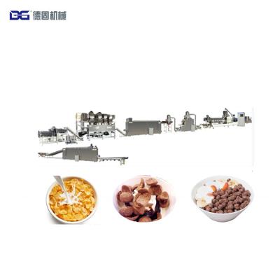 China food & automatic breakfast cereal oats drink flake food extruder machine for sale