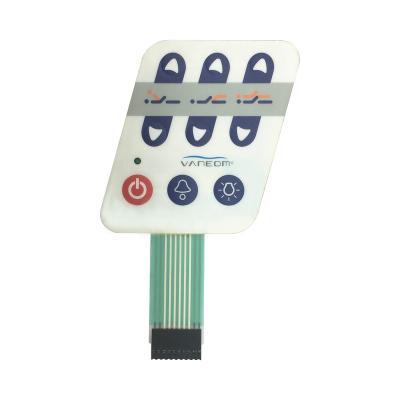 China Shenzhen Factory Waterproof Printing Colorful Screen Panel Membrane Switch With LED for sale