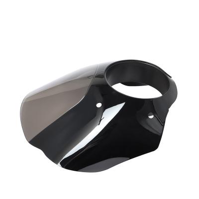 China Wholesale Motorcycle High Quality Aluminum Front Gauntlet Headlight Fairing For Harley for sale