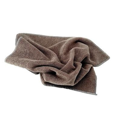 China Sustainable high quality super soft microfiber 70 edgless cleaning by 90 car wash drying cloth towel 60 shame for car for sale