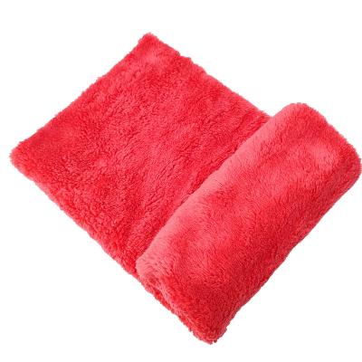 China Viable bullden 40*60 microfiber 4pcs package kit car showay logo wash drying towel super absorbent thick showtop 3 1 free set for car for sale