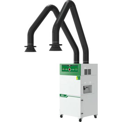 China 360Â ° Rotary Industrial Suction Arm VILLO 1500W Self Cleaning Laser Auger Fume Extractor for sale