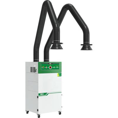 China 360Â ° Rotary Industrial Suction Arm VILLO 2200W Self Cleaning Fume Extractor For Laser Drilling Machine for sale