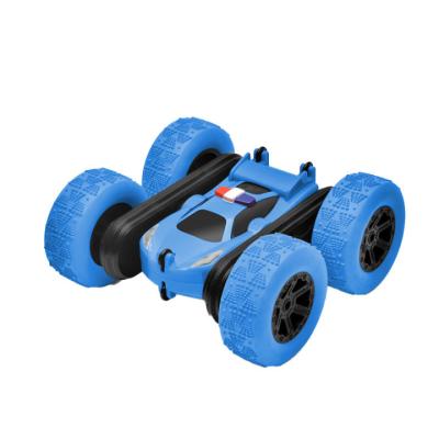 China Excellent Remote Control Double Sided Children's Remote Control Car Rechargeable Toys With Light Music for sale