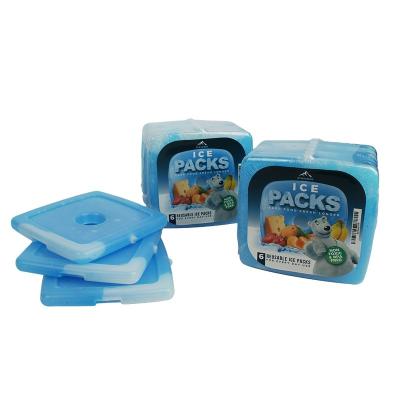 China Insulated most popularhot sale brick lunch ice packs high quality cooler ice pack for lunch bags for sale