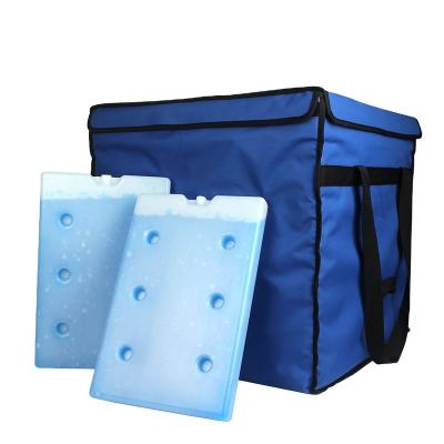 China Supplier Large Freezer Eutectic Ice Pack Maker Insulated Cooler Ice Pack Dish Brick For Ice Cream for sale