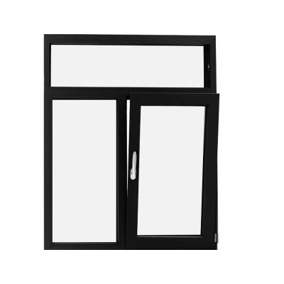 China Price Magnetic Powder Manufacturers Window Heat Insulation Screen Aluminum Window Tilt And Turn Coating Windows With Low-E Argon Glass for sale