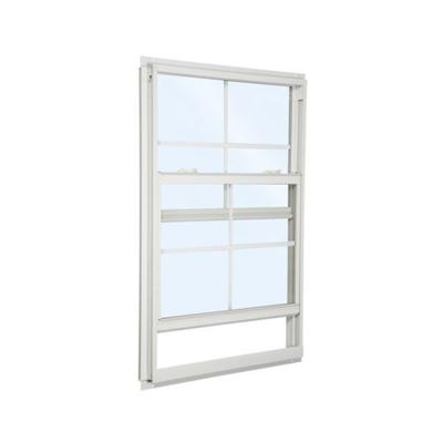 China Sliding Residential Window Aluminum Single Hung Window Svertical Sliding Window With America Hardware for sale