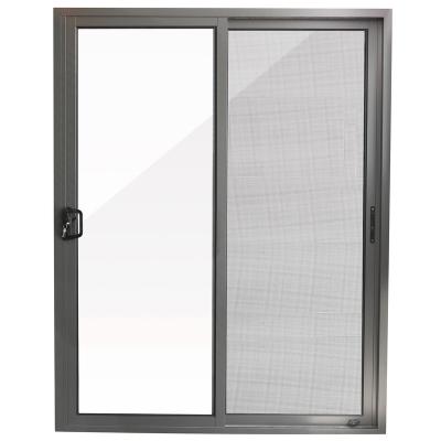 China Shanghai Modern Manufacturer Price Of Aluminum Sliding Glass Doors With Australian Standard AS2047 Super Sep for sale