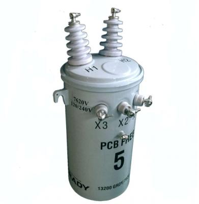 China Power Pole Mounted Single Phase Overhead Distribution Transformer for sale