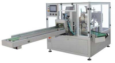 China Pulver-Taschen-Verpackungsmaschine PLC-Drehbeutel-Füllmaschine ISO Ss304 zu verkaufen