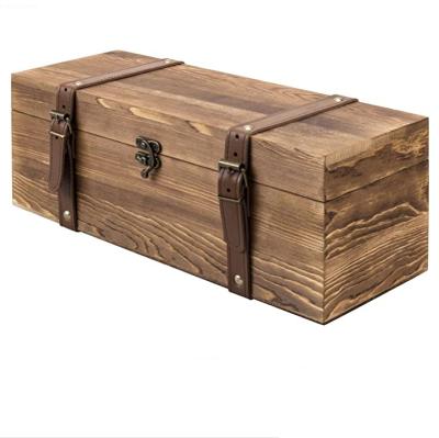 China China Antique Wooden Storage Boxes Rustic Decorations Boxes DIY Doodles Wooden Box for sale