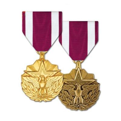 China Wholesale Zinc Alloy Europe Army Medal Ribbon Awards, Military Medal for sale