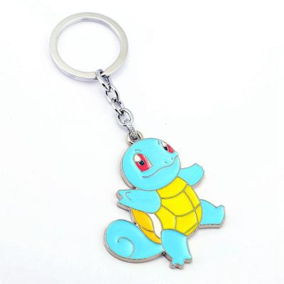 China Metal Pokemon Go Game Squirtle Promotion Keychain Keychain, Turtle Keychain for sale