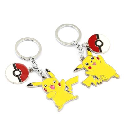 China Metal Pokemon go pikachu metal keychain, Pokemon go key chain for sale