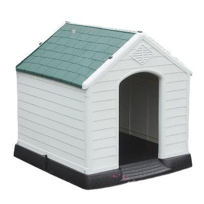 China Luxury Customized Doghouse Outdoor Rainproof Plastic Pet Cage for sale