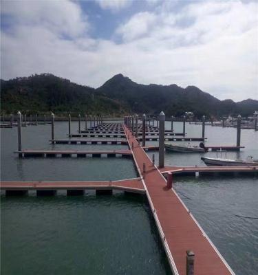 China China Factory Marine Dock Water Platform Walkway Aluminum Floating Pontoon for sale