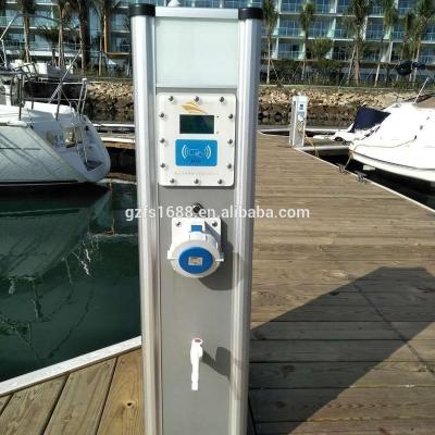 China Marine Dock Aluminum Pontoon Yacht Marina With Gangway for sale