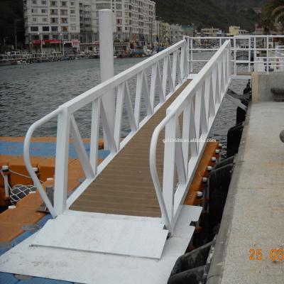 China Good Quality Steel Frame Water Floating Pontoon Dock Marine Strong Galvanized Deck Use For Sale for sale