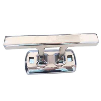 China Stainless Steel Boat Parts Marine Hardware Accessories Dock Use Bollard Stainless Steel Marine Mooring Cleat Made In China for sale