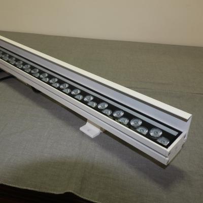 China DC12V 24V Hotel Customization Aluminum Length DMX512 LED High Voltage Wall Washer Light for sale