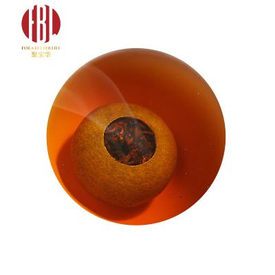 China PU-erh Tea PU-Erh Tangerine Black Tangerine Stuffed 2 Years Aged Ripe PU-Erh Tea for sale