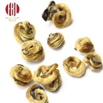 China Jin Luo Red Golden Spiral Hong Jin Luo Tea Black Tea Loose Tea Premium Organic Gold Powder For Longevity for sale