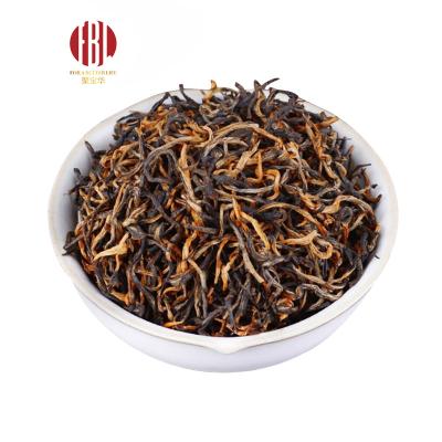 China Jin Jun Mei Picked Organic Authentic Loose Leaf First-Class Grade Silver Outlet Factory Tea Golden Eyebrow Jinjunmei Golden Eyebrow for sale