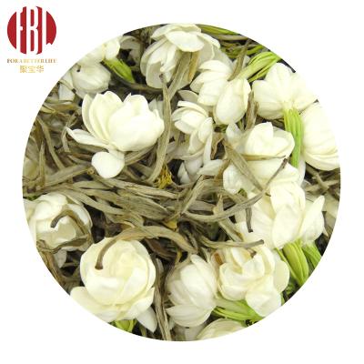 China High Quality EU Jasmine Yin Zhen White Tea Compliant China Jasmine Silver Needle Tea Loose Hot Selling Custom Tea for sale