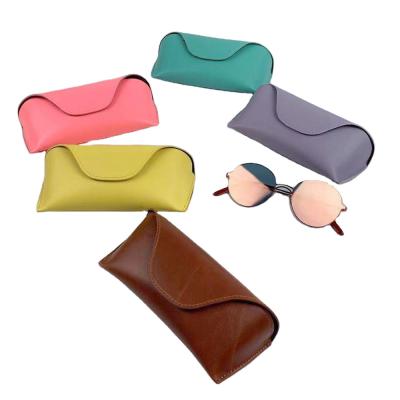 China Custom OEM Logo Glasses Bag Sunglasses Soft Case China PU Leather Wrapping High Quality Fashionable Glasses for sale