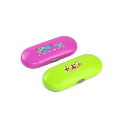 China Plastic Cute Eyeglasses Kids Glasses Case Glasses Plastic Case for sale