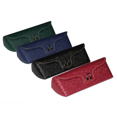 China Hand Made PU Glasses Case Professional Case Custom Branded Box for sale