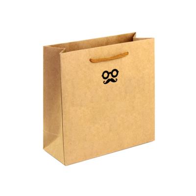 China Recyclable Cartoon Paper Sack Brown Paper Bag Packaging Kraft Paper Shopping Offset Printing Machine Press Custom Logo Available Acceptable for sale