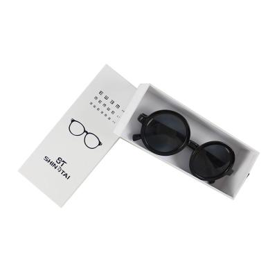 China Glasses Packing Case Fashion Handmade Glasses Glass Case Wholesale Custom Sunglasses Packing Custom Logo Sunglass Case for sale