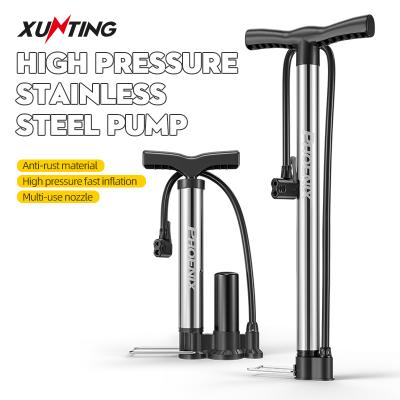 China Hot Selling Phoenix Amazon Stainless Steel Cycle Pumps Compressor Mini Bike Pump Bicycle Air Pump For Bike for sale