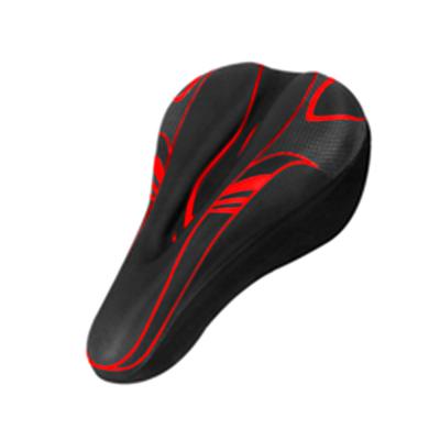 China ORIGINAL DESIGN Ergonomic Bike Saddle Bicycle 4 Seat Cover with Shock Absorbing Spring and Foam Punch System Cycling MTB Saddle Pad Pad for sale