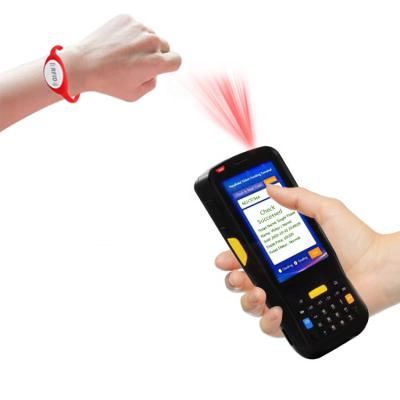 China Portable Attraction Industy Qucikest Check Tickets with WIFI 4G GPS 1D/2D Scanner Tagging Mobile Phone in Amusement Park Solution for sale