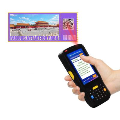 China High Quality Attraction Industry Solution Supplier Quick Ticket Check 1D/2D Scanner Tagging Mobile For Aquarium Park for sale