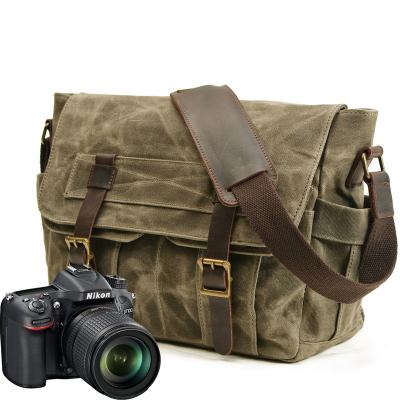 China Amiqi professional custom digital slr camera bag multifunctional waterproof shockproof vintage camera bag for canon for sale