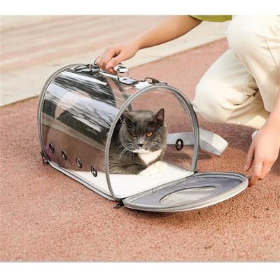 China Amiqi Carrier Bag Breathable Pet Travel Bag Cat Backpack Cat Carrier Bag Breathable Outbound Travel Small Dog Carrier Bag for sale