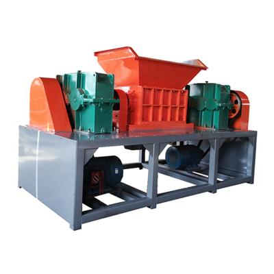 China Scrap Metal Double Shaft Plastic Shredder Industrial Scrap Metal Shredder for sale