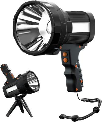 China Wholesale Convenient 900 Lumen Black Brightness Outdoor ABS LED Flashlight With Stand for sale