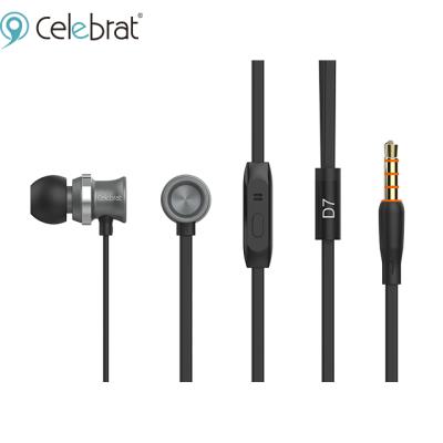 China YISON D7 In-ear Wired Earphone, OEM Earphone, Earphone Machine Ribbon Flat Cable With Super Low Noise for sale