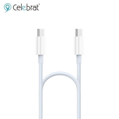 China Mobile Phone 3A USB Charging Male C Cable Fast Type-C Type-C Data Cable To USB-C Male Cable For Samsung for sale