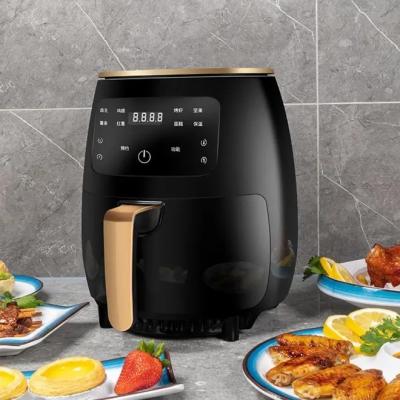 Chine Fonction avec indicateur lumineux 4.5L 6L surface de cuisson antiadhésif friteuse à air sans huile à vendre