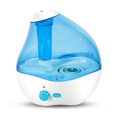 Chine Humidificateur à ultrasons silencieux de 28dB pour chambre à coucher et humidificateurs d'air à brouillard froid à vendre