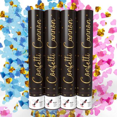 China Party Supplies Gender Reveal Confetti Smoke Powder Cannons for Occasion for sale