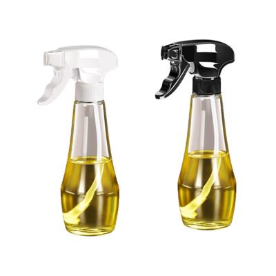 China Home Kitchen Plastic PP Spray Bottle 200ml for Cooking Barbecue Olive Oil Vinegar Sprayer for sale