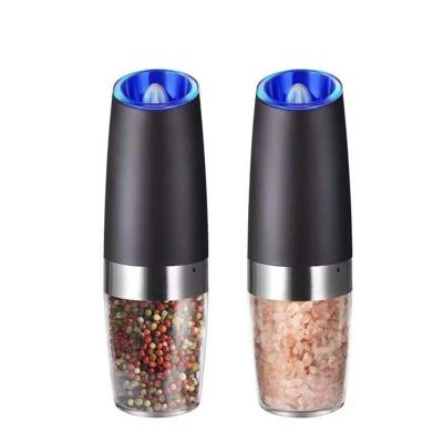 China Electric Pepper Grinder Set with Costomized Logo Rechargeable Salt and Pepper Mill for sale